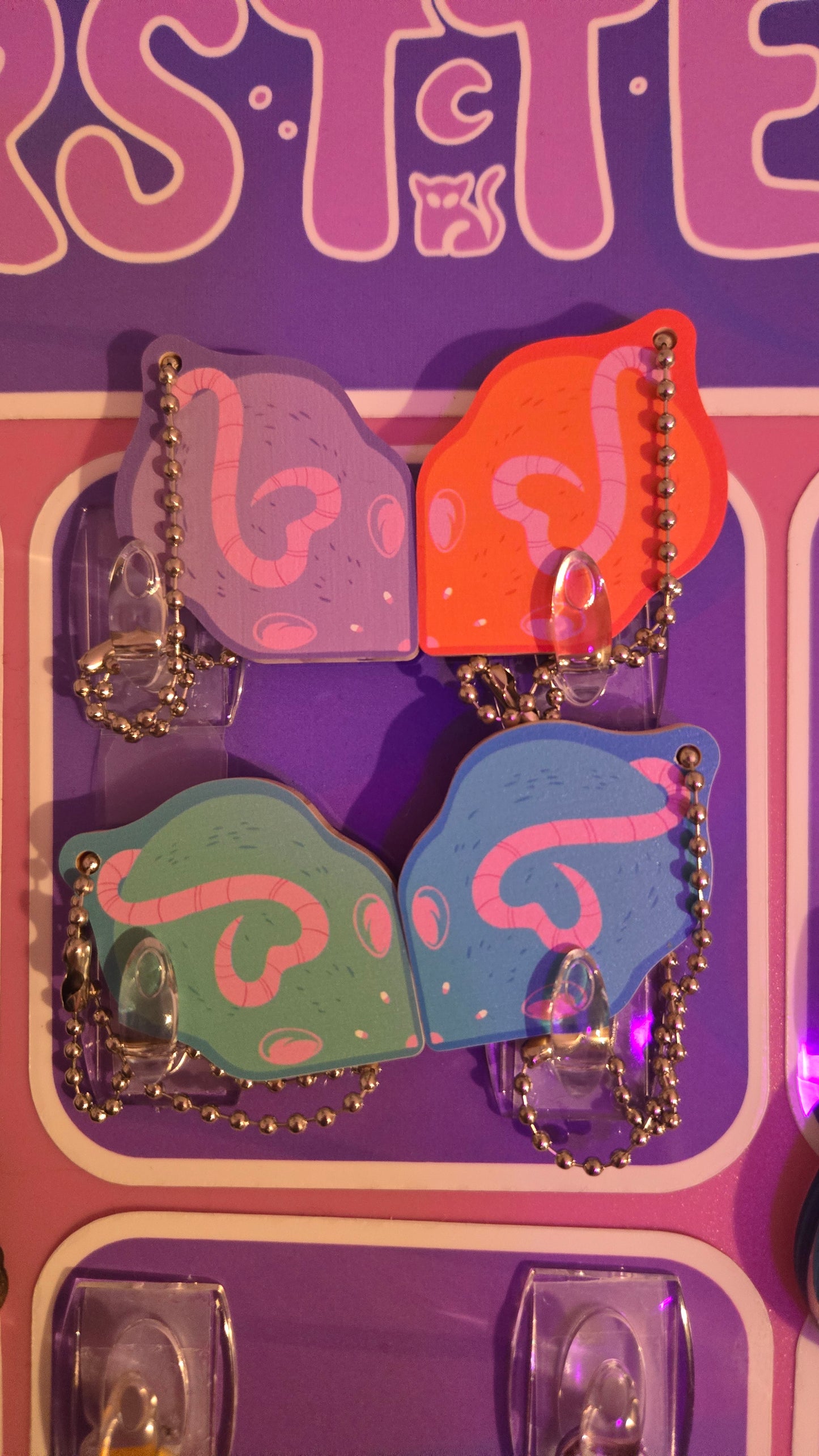 Rats Connector Keychain
