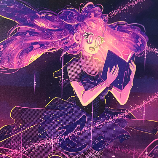WitchLok Large Art Print