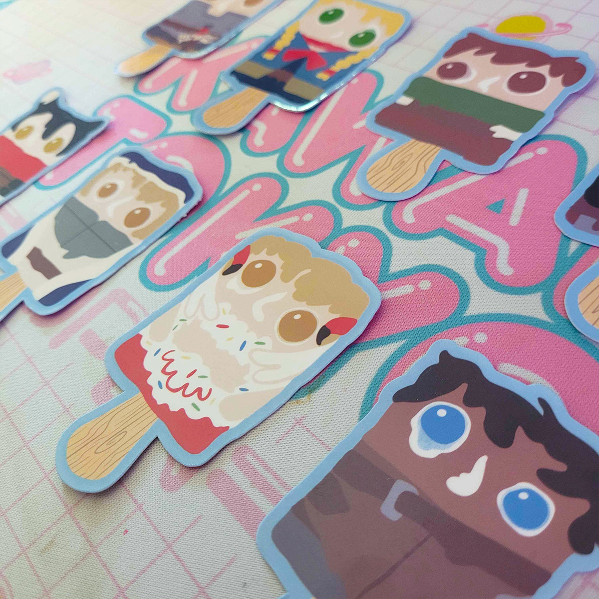 Dungeon Meshi/Delicious in Dungeon Popsicle Stickers