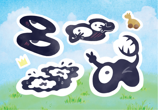Kage Ranking of Kings Sticker Sheet