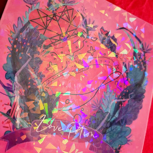 Love Potion Holographic Print