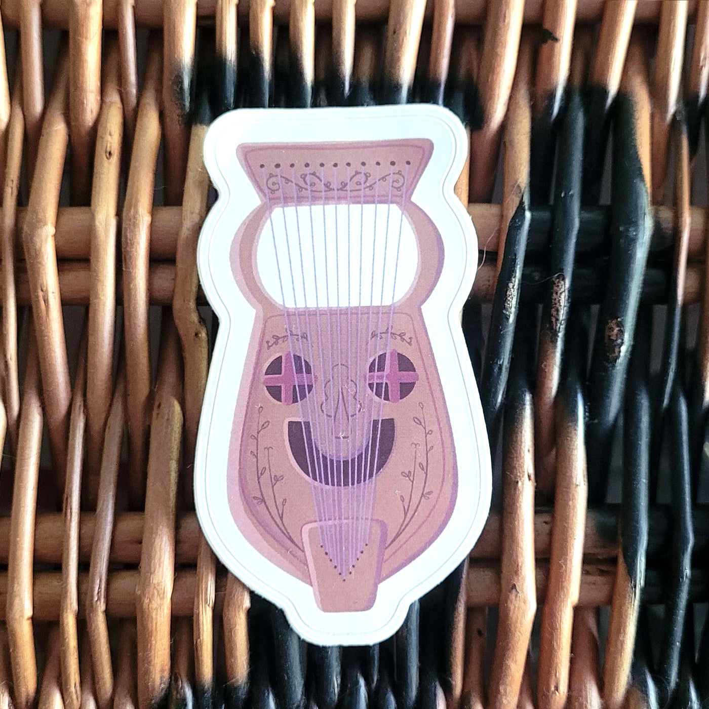 Happy Lyre D&D Bard Sticker