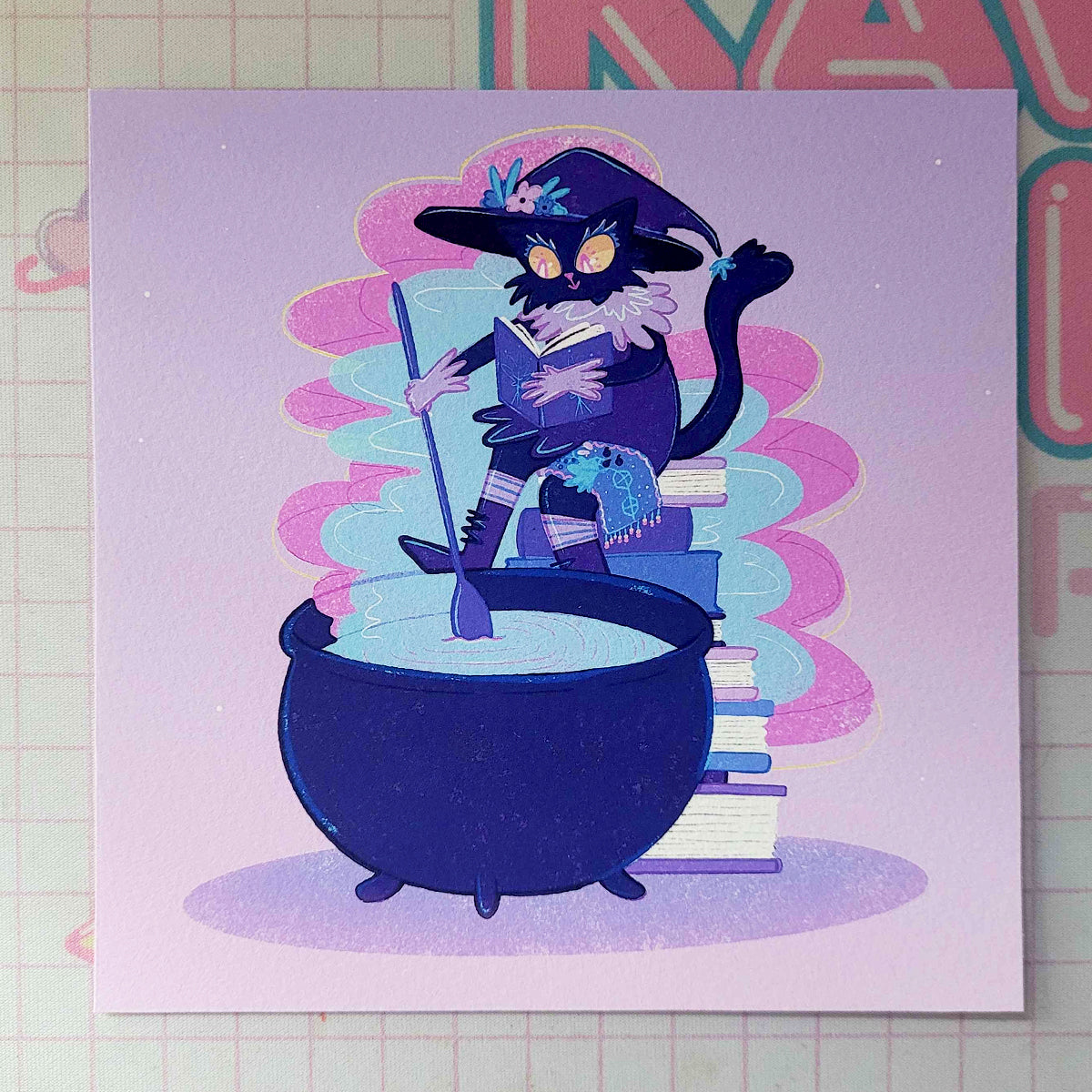 Maggie's Potion Brew Art Print