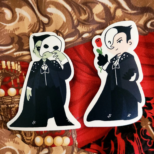 Phantom of the Opera Vinyl Stickers
