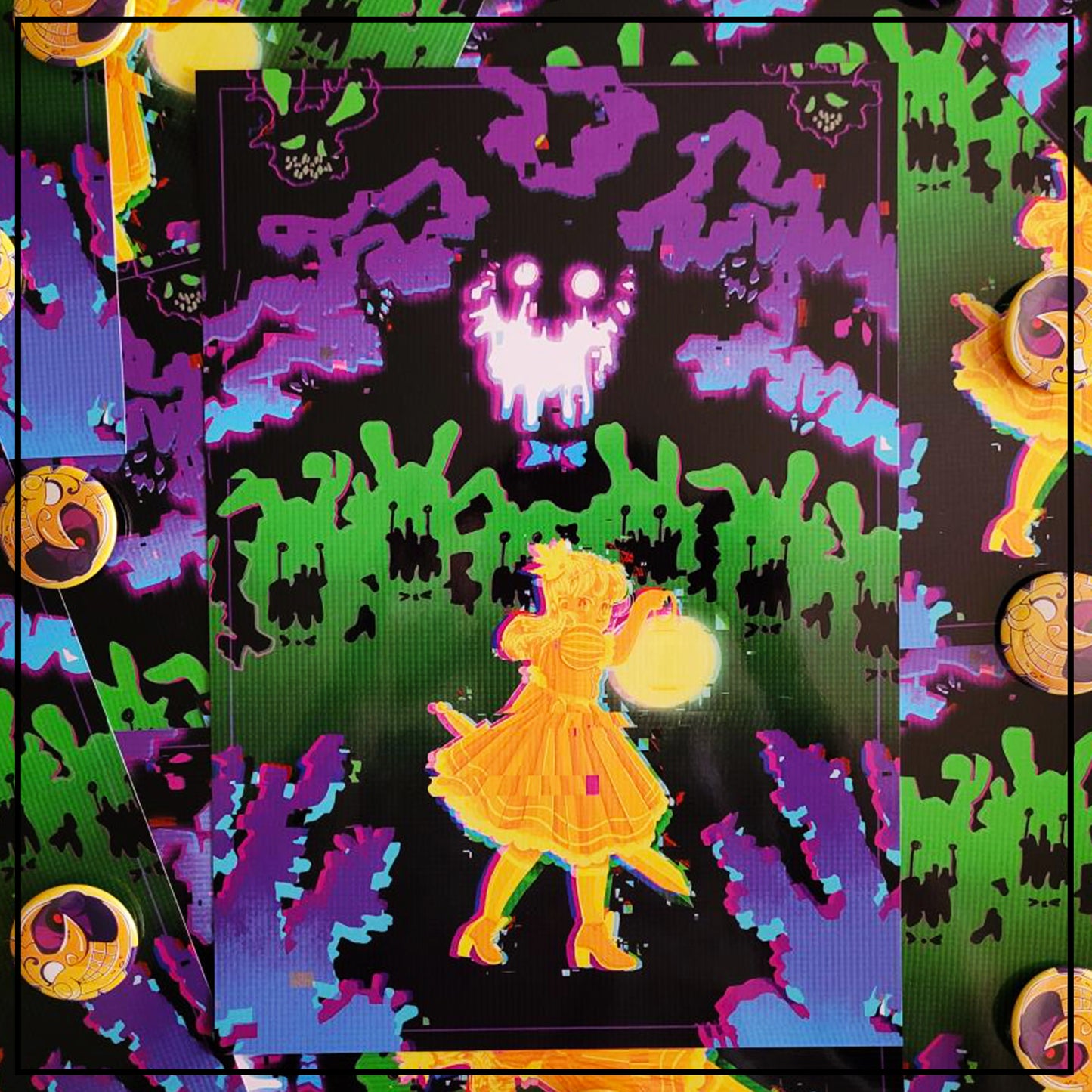 FNAF:SB Princess Quest Art Print