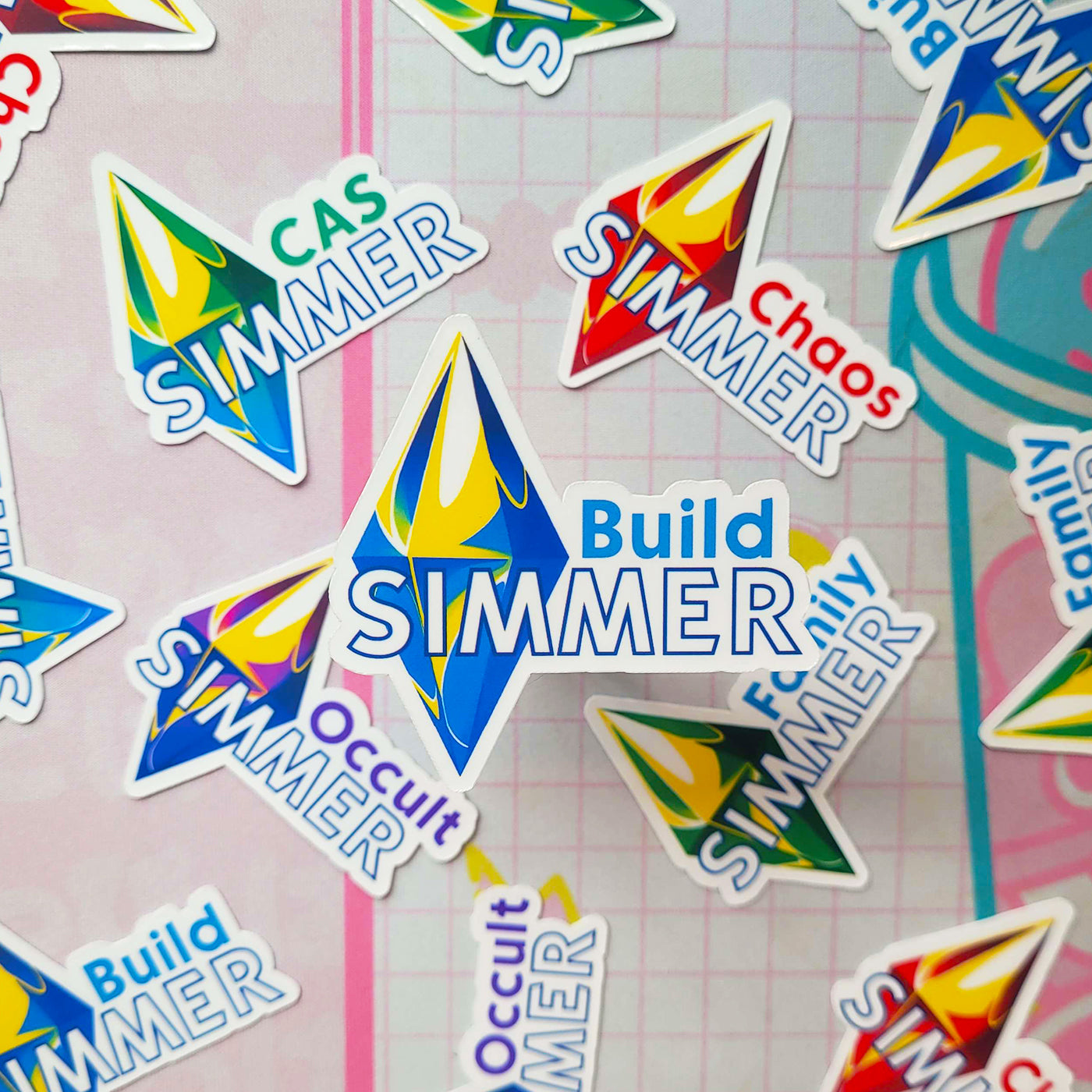 The Sims - Simmer Vinyl Sticker