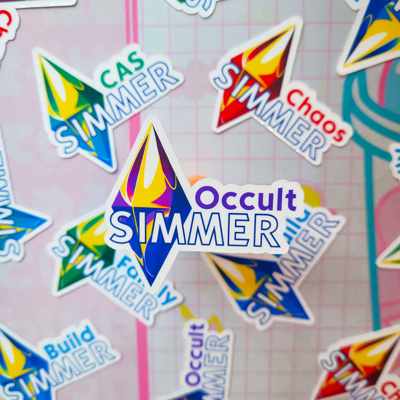 The Sims - Simmer Vinyl Sticker