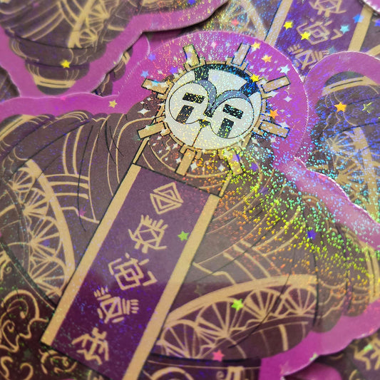 Esquie Clair Obscur Star Holographic Vinyl Sticker