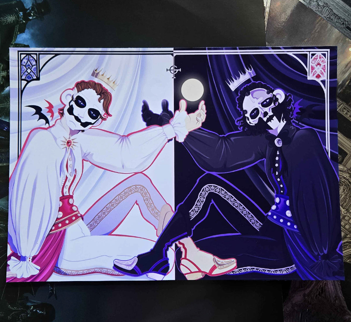 Papa Emeritus 4 and Papa Perpetua Art Print