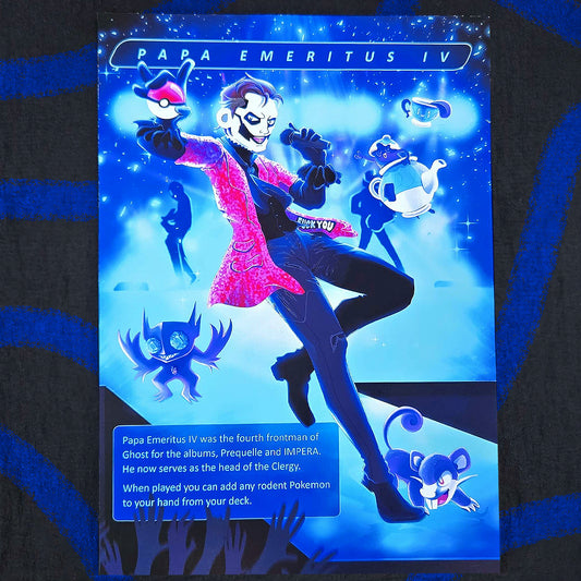 Gym Leader Papa Emeritus 4 Art Print