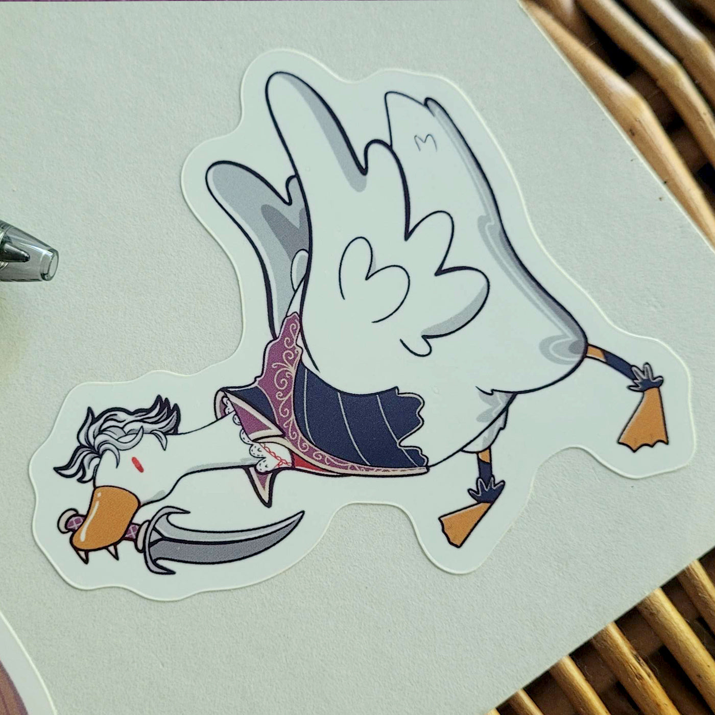 Astarion/Goostarion Baldur's Gate 3 D&D Sticker