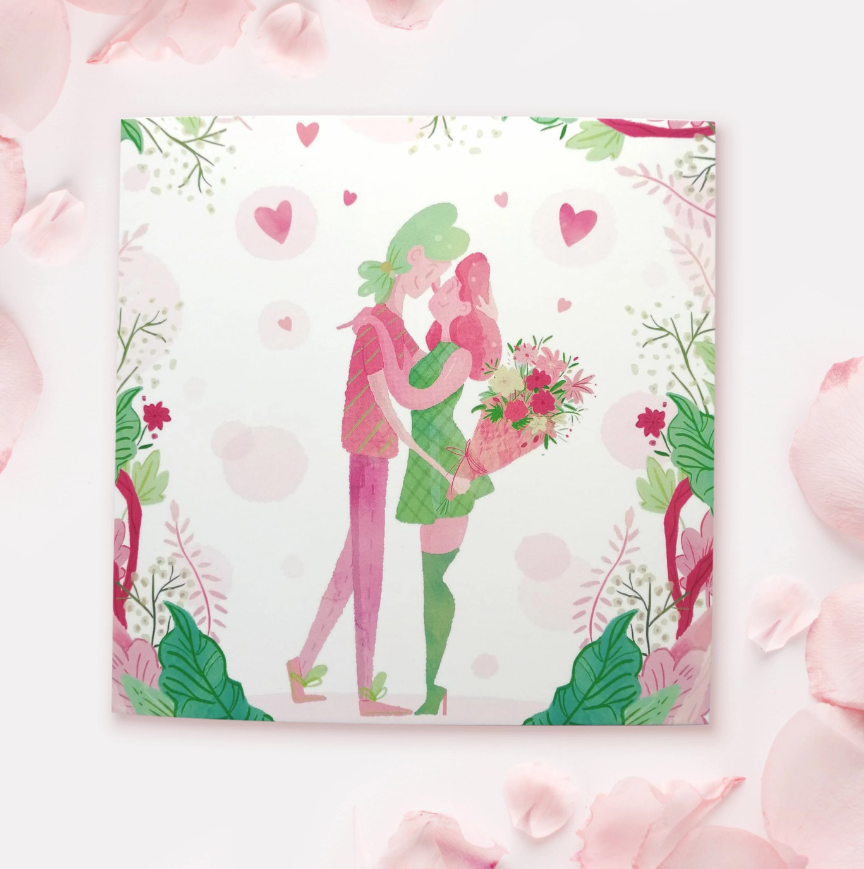 Love in Bloom Greeting Card