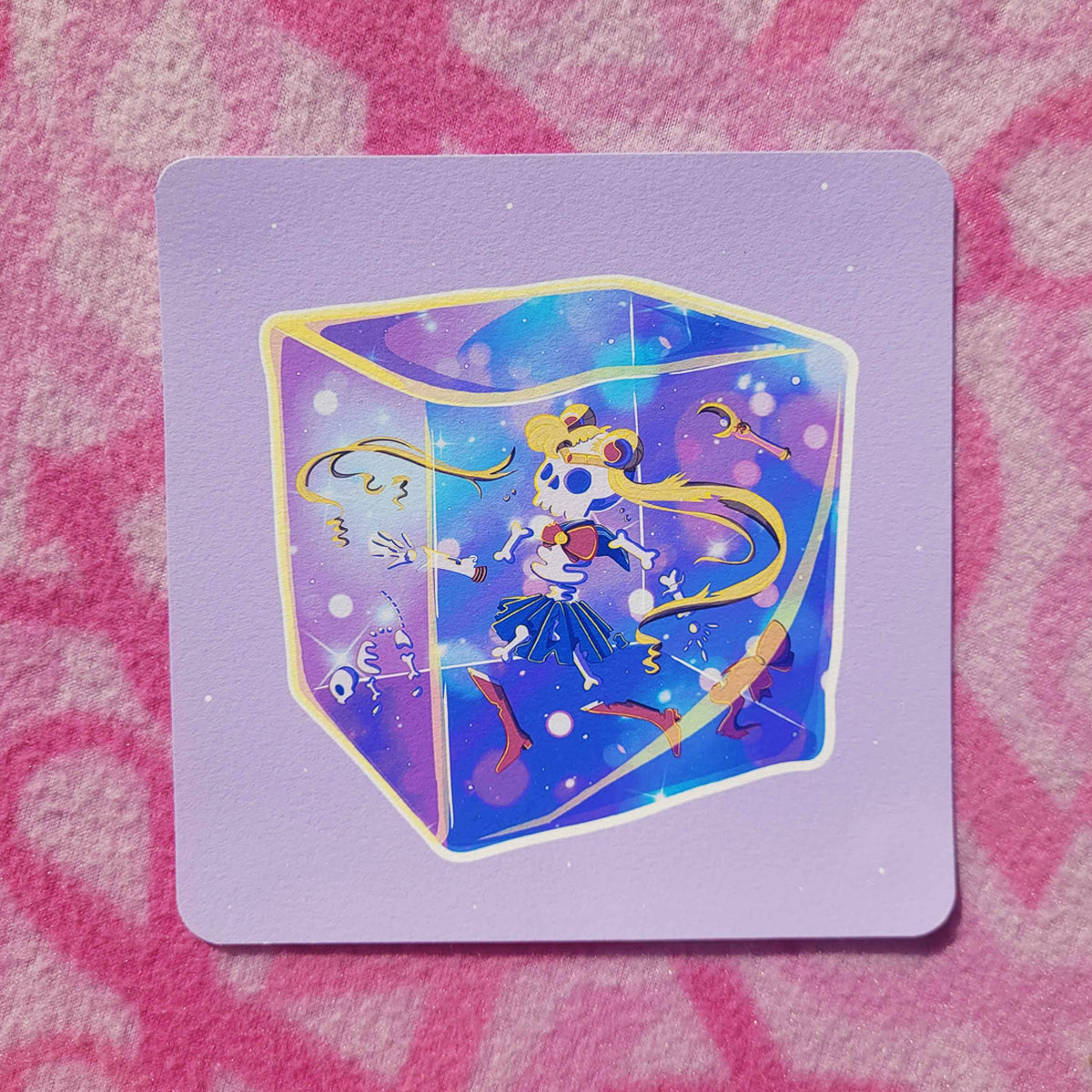 Magical Gelatinous Cube Girls - Sailor Moon Art Print