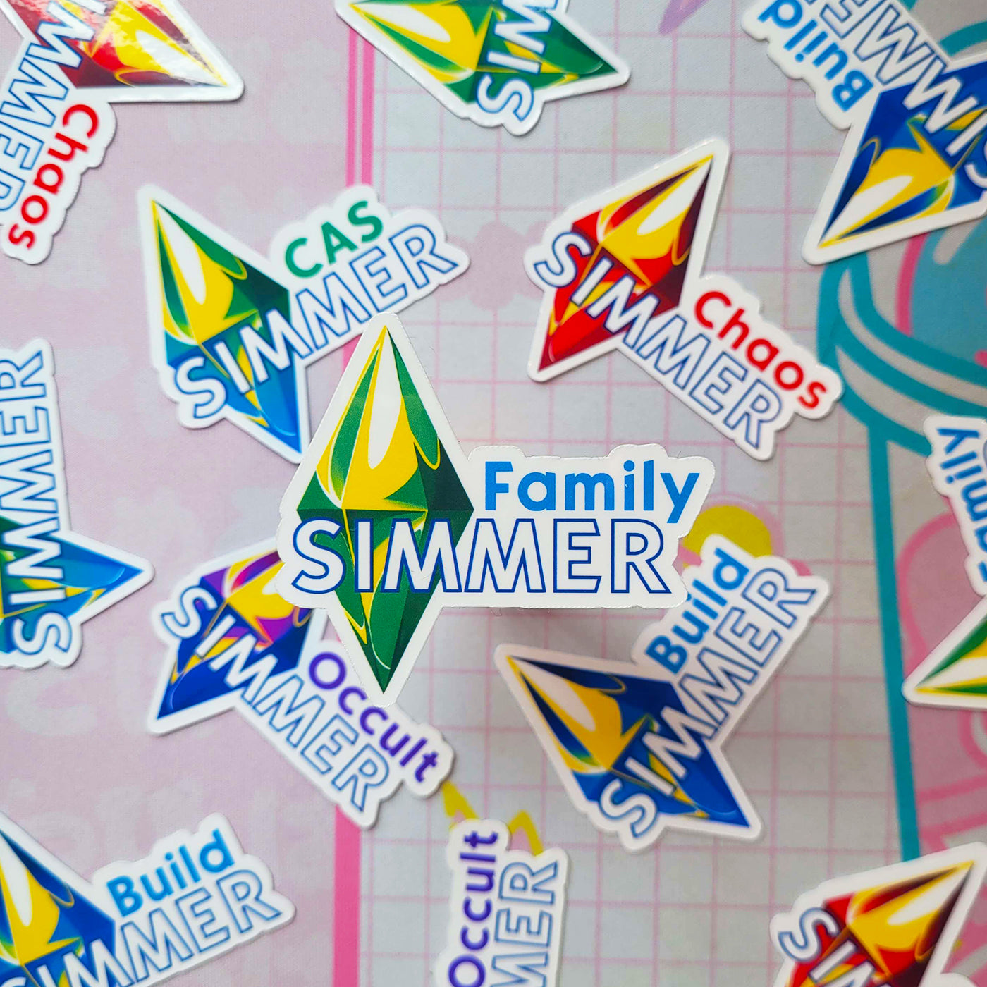 The Sims - Simmer Vinyl Sticker